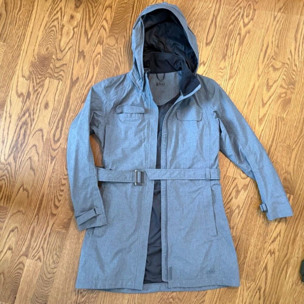 REI Women's Gray Raincoat